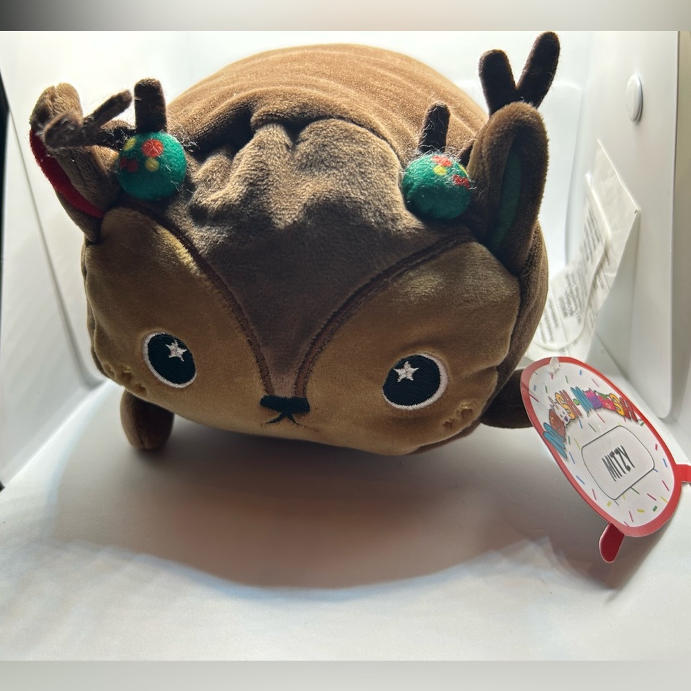 Christmas Moosh Moosh Mitzy Reindeer soft plush